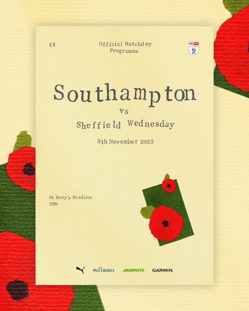 SouthamptonFC's tweet image. Remembering our fallen heroes ♥️

Today&apos;s programme pays tribute to our ex-Saints who died in the First and Second World Wars.
