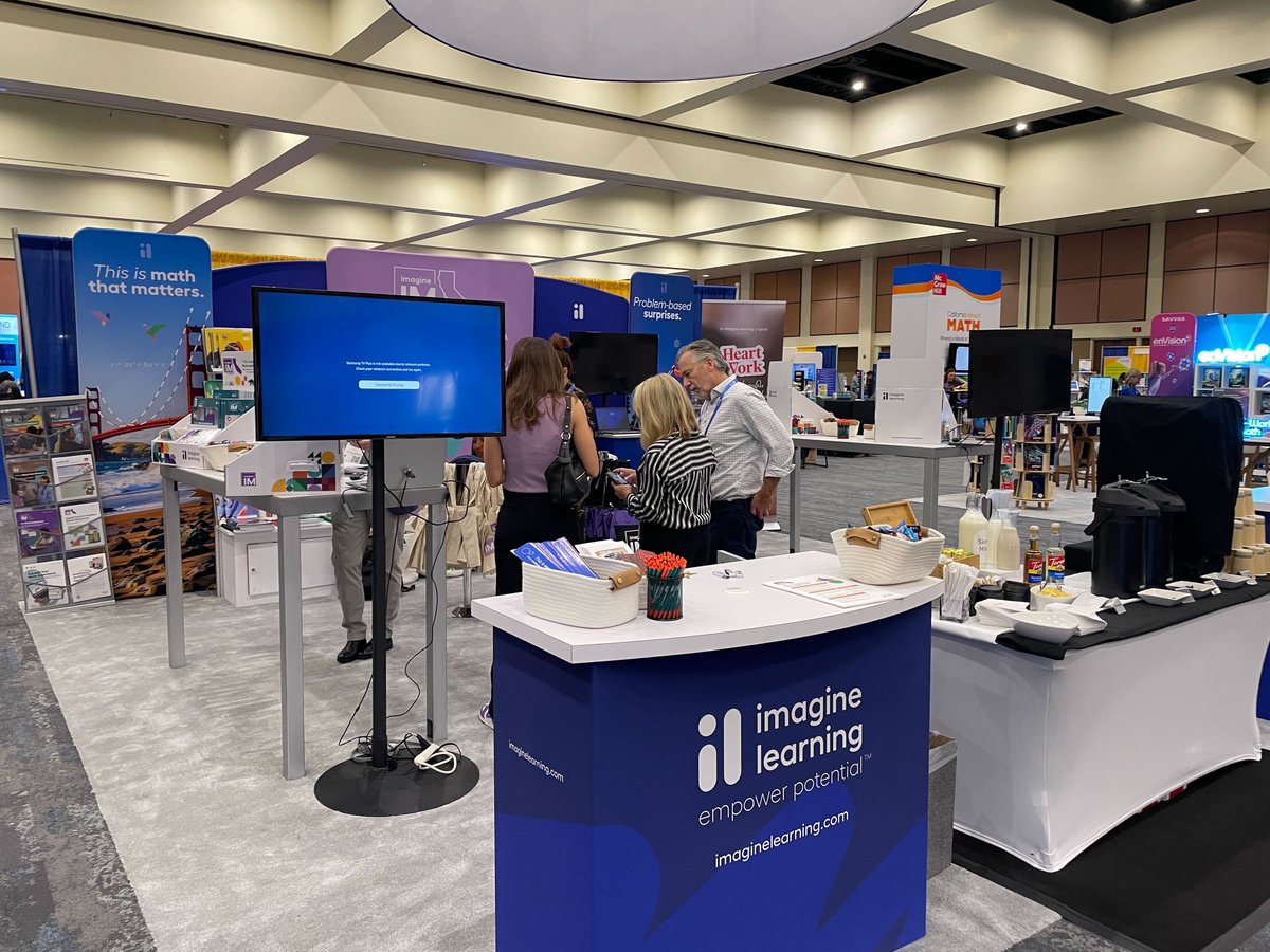 ImagineLearning's tweet image. Equation for a great day at #CMCSouth: You + Booth 109 = goodies + great math conversations! ☺️ Come say hi and see how our math solutions make learning count! @CAMathCouncil