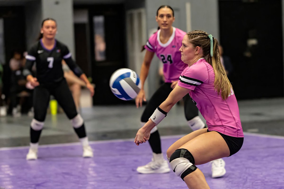 OuachitaVB's tweet photo. Tues, Nov. 11th is SR Night! Here is our first of 8 seniors, @RileyBraziel! Riley is from Decatur, TX &amp; majoring in biology &amp; chemistry working towards being an OB! She is also apart of the 1000 dig and 1000 kill club w/ over 100 aces! #tigerforlife #TIGS @OuachitaTigers https://t.co/gK9ppCjcsK