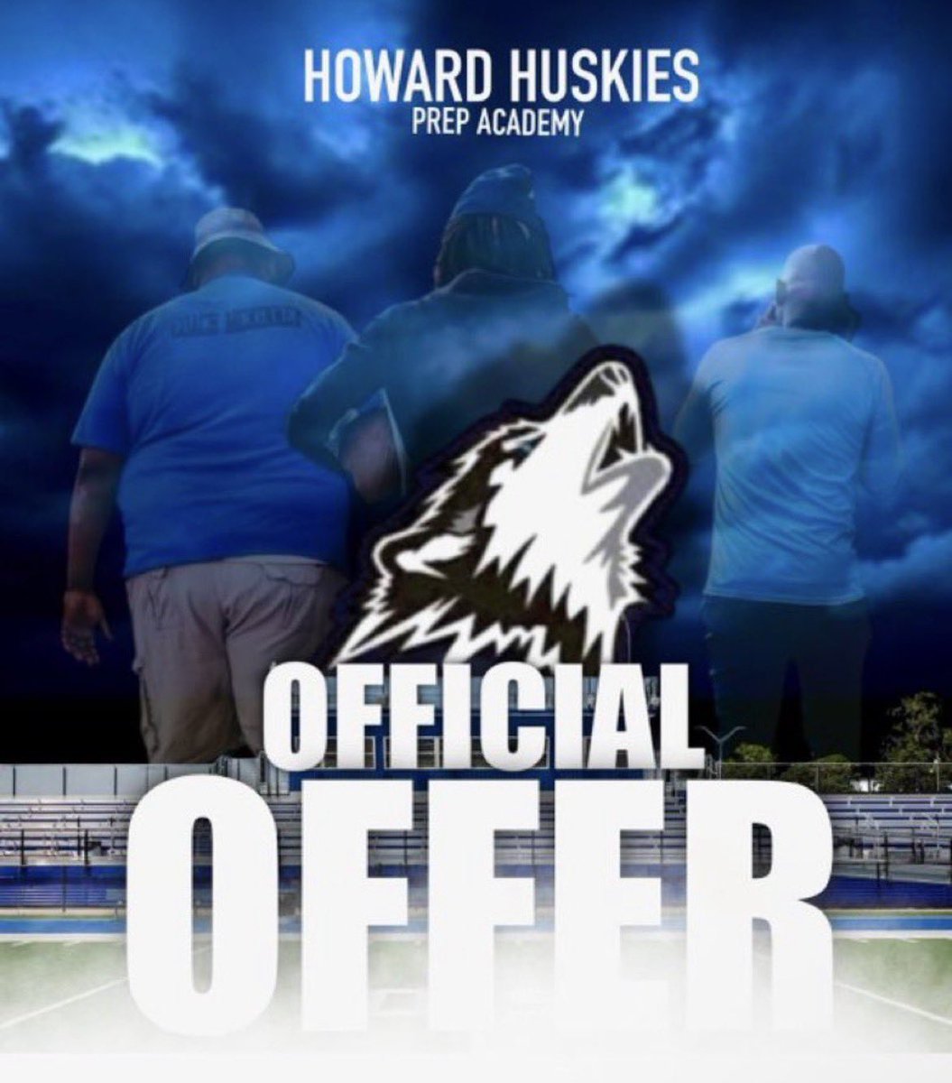 After a great conversation with <a href="/CoachT_99/">Coach T</a> <a href="/CoachEMe86/">HowardH_CoachErv</a> , am extremely grateful and blessed to receive another official offer from Howard Huskies!