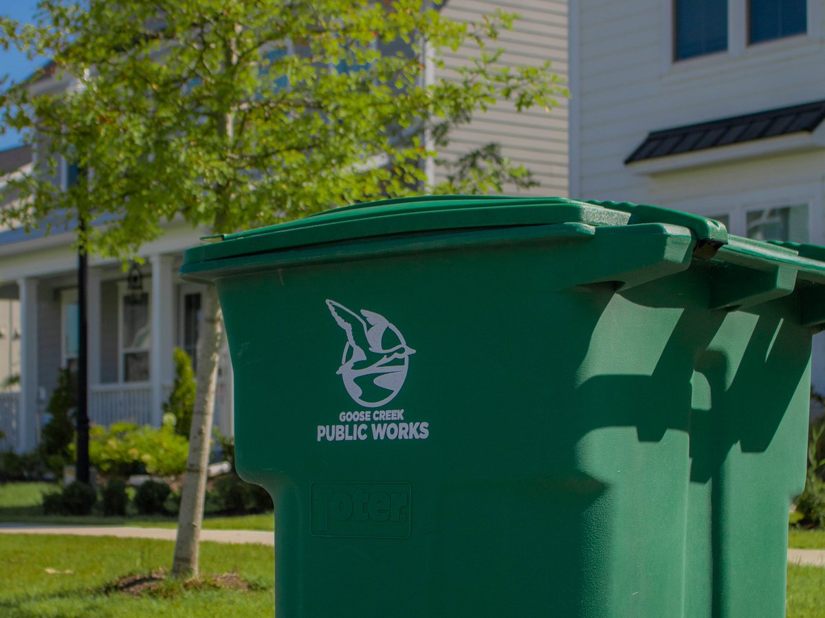 Holiday Reminder: City of Goose Creek offices will be closed on Tuesday, Nov. 11, for 🇺🇸 Veterans Day. If your residential trash pickup day is Tuesday, your trash will instead be picked up on Monday, Nov. 10.
#GooseCreekSC