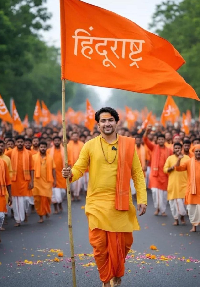 आपका साथ है तो RT करें हिन्दूओ 🚩🔥
हिंदू राष्ट्र तो होकर रहेगा यह कोई सपना नहीं, 🚩संकल्प है 🚩
हम भी यात्रा मे शामिल होंगे 👍🏻🚩
जय श्री राम 🚩🔥