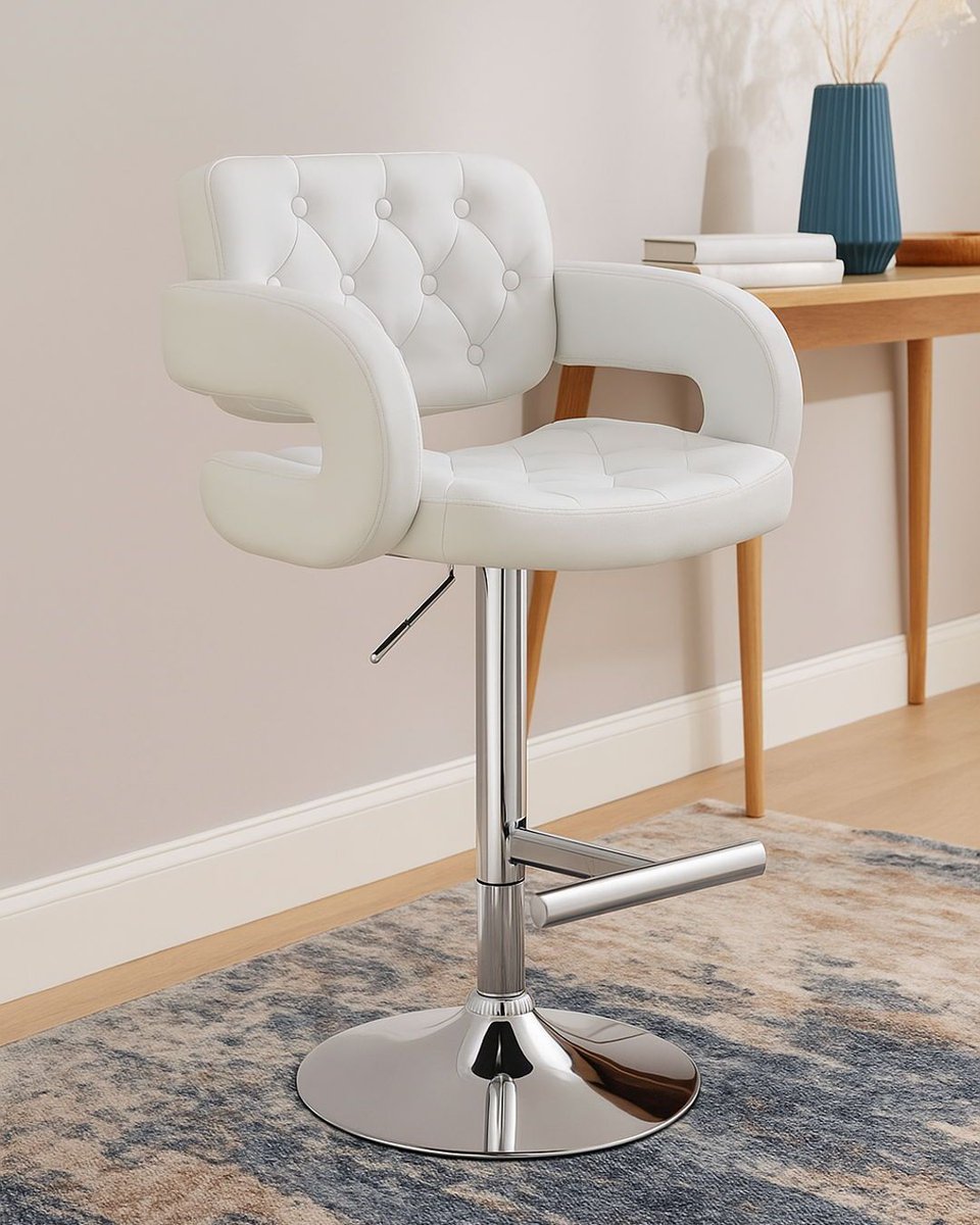 Benzarainc's tweet image. Elevate your space with the Modern Style Adjustable Height Bar Stool—where comfort meets contemporary design. 
.
.
.
.
Shop Now👉 benzara.com/collections/ba… 
.
.
.
.
.
.
.
.
.
.
.
#HomeDecor #BarStool #ModernStyle #InteriorDesign #AdjustableHeight #FurnitureDesign #StyleYourSpace