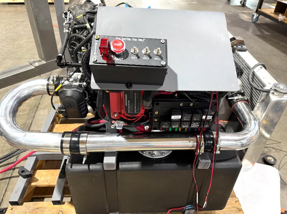 CONTROL PANEL AND ELECTRONICS INSTALLED
With the control panel and electronics installed, the Switchblade flying car hybrid electric test cell is nearly ready to fire up. A few more tests of the electronic system and we will be good to go.
vist.ly/4dchf