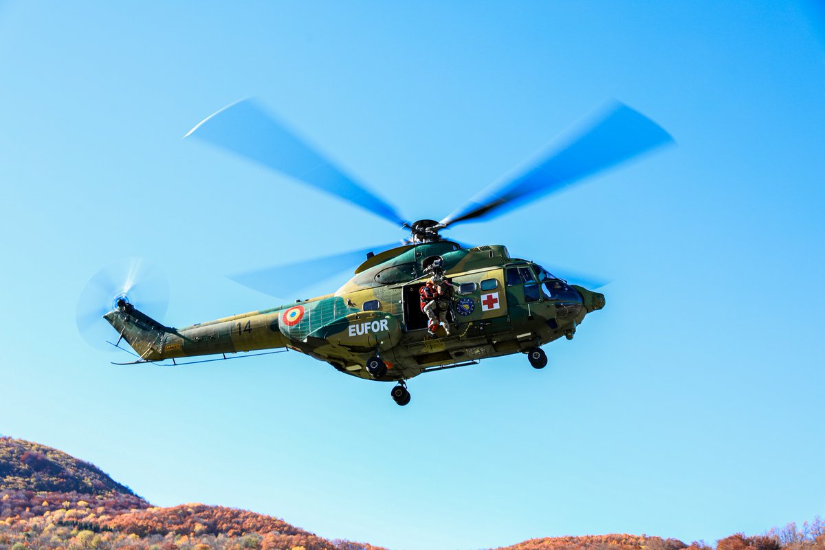 Last week, the Mountain Rescue Service of Foča teamed up with EUFOR forces and aviation assets for a joint training exercise focused on Search and Rescue (SAR) and Aeromedical Evacuation (Air MEDEVAC) operations using helicopters.
ℹ️tinyurl.com/4yhjk3uw
