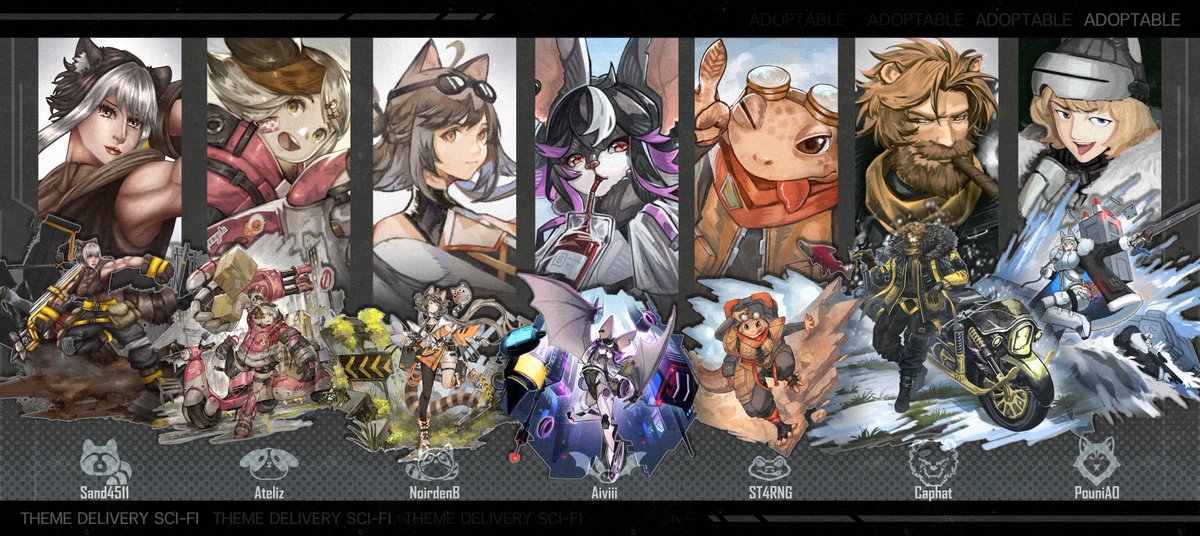 Aiviii | Comms open! tweet media