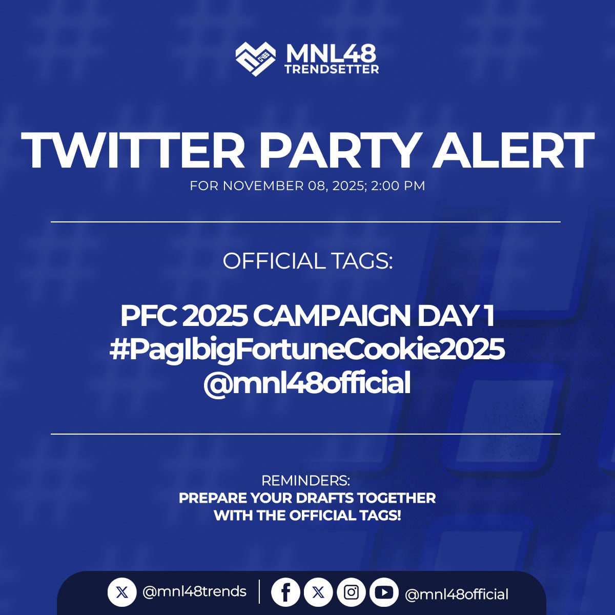 MNL48 TRENDSETTERS 📌 | STREAM OH MY PUMPKIN tweet media