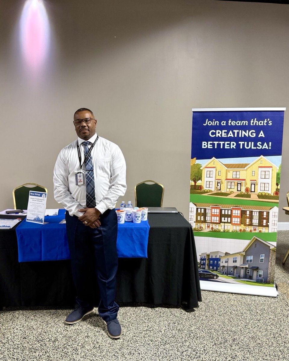 Last week, we had the amazing opportunity to participate in the North Tulsa Job Fair at the 36th Street North Event Center! 🌟

We were thrilled to partner with USI and Northside Neighbors to connect with our community and share information about our open THM positions! 📋
