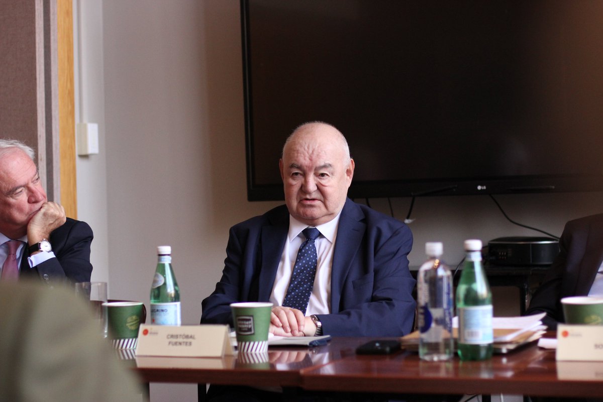 <a href="/Georgetown/">Georgetown University</a> <a href="/CharlesTPowell/">Charles Powell</a> <a href="/Steinbergf/">Federico Steinberg</a> <a href="/AMorenoBau/">Ángeles Moreno Bau</a> <a href="/m2matthijs/">Matthias Matthijs</a> <a href="/USembassyMadrid/">U.S. Embassy Madrid 🇺🇸🇪🇸</a> <a href="/CSIS/">CSIS</a> <a href="/SpainInTheUSA/">Embassy of Spain USA</a> <a href="/ConStelz/">Constanze Stelzenmüller</a> <a href="/spainus_chamber/">Spain-U.S. Chamber of Commerce</a> Cristóbal Fuentes <a href="/acerinox/">Acerinox</a> reflects on how Spain and the United States can secure a competitive and innovative manufacturing base amid rising global competition, tariffs, and rapid technological change. #TransatlanticUSASpain