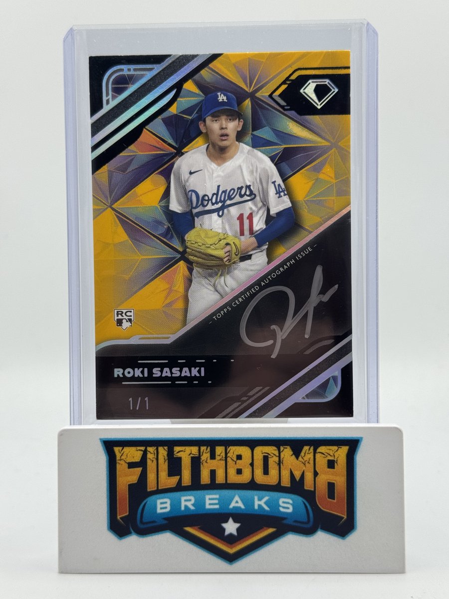 ROKI SASAKI 1/1 RC
BLACK POLYCHROMATINK 🔥