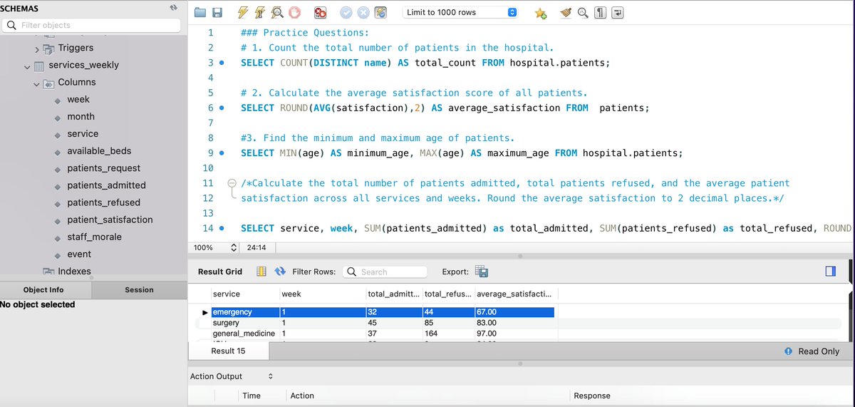 ForamAdeshara's tweet image. Day 5 of #21DaysSQLChallenge 🚀 
Today’s focus: 
Aggregate Functions, the secret to turning rows into insights!  Key takeaways: • COUNT(*) vs COUNT(column) • AVG(), SUM(), MIN(), MAX() = instant stats • Use DISTINCT for unique counts 
#SQLWithIDC
@indiandataclub
@dpdzero