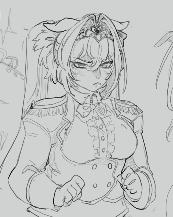 idk why she keeps falling for vodka's ragebait