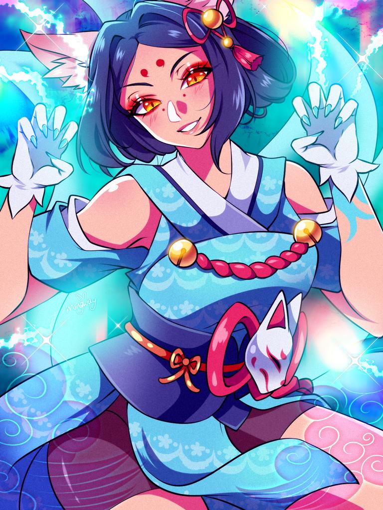 itsmingway's tweet image. Inari Kiriko ❤️🦊 
#Overwatch2