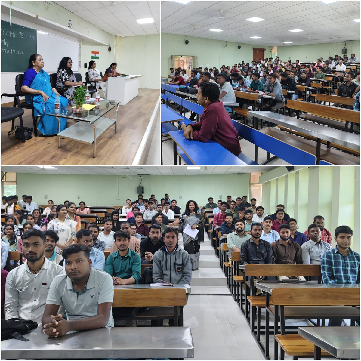 niamt_ranchi's tweet image. We are pleased to host Ms. Sujatha Mullick &amp;amp; associate from @EduMinOfIndia
 at NIAMT on 07 Nov 2025 to assess our readiness for the MoE’s Research &amp;amp; Innovation Park initiative.  Aiming to bolster the research ecosystem &amp;amp; deepen industry-academia collaboration.  #Education