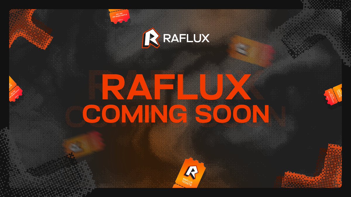 The wait is almost over.

Introducing Raflux, a decentralized raffle platform built for transparency, fairness, and fun.

100% on-chain powered by <a href="/base/">Base</a>  
Every raffle, every winner. verifiable by anyone. 

🎟Raflux coming soon!