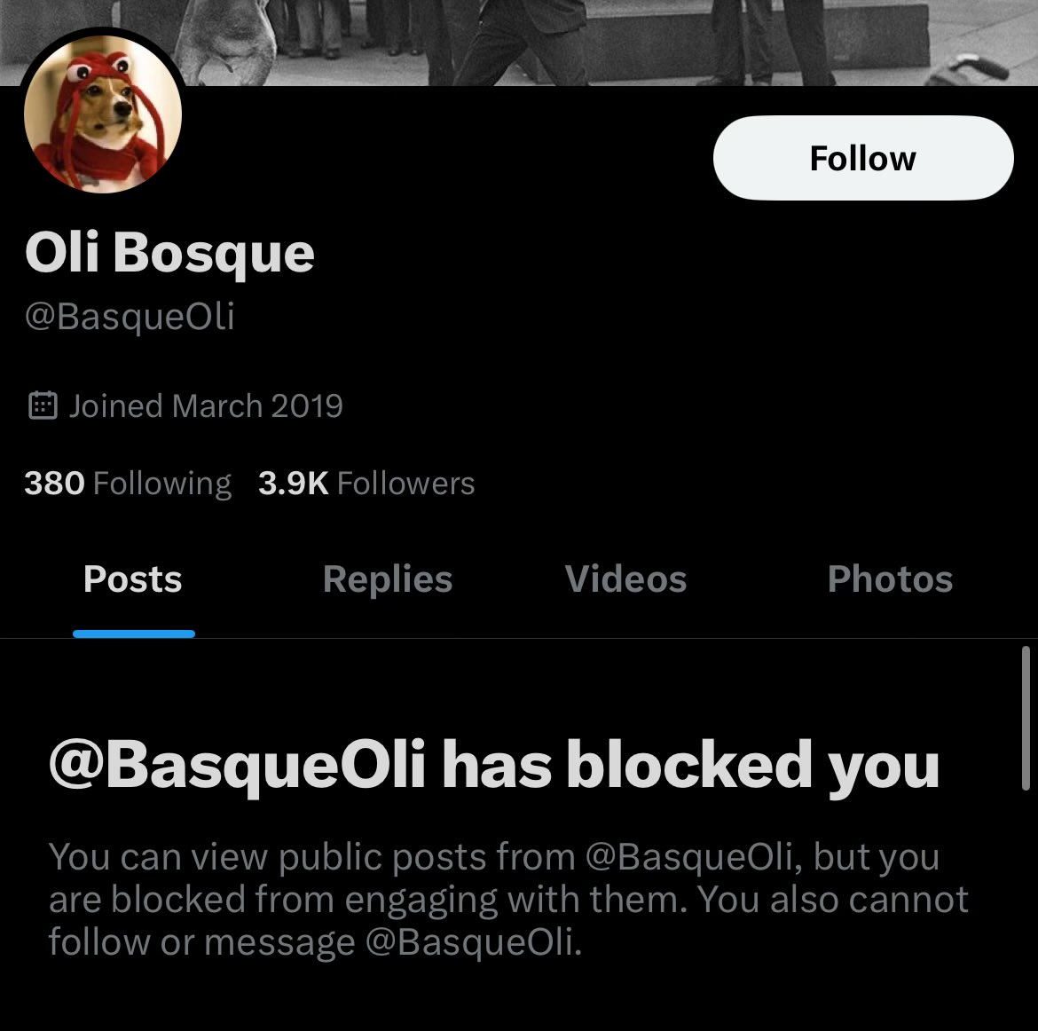 Jee7s always insta block lol weird