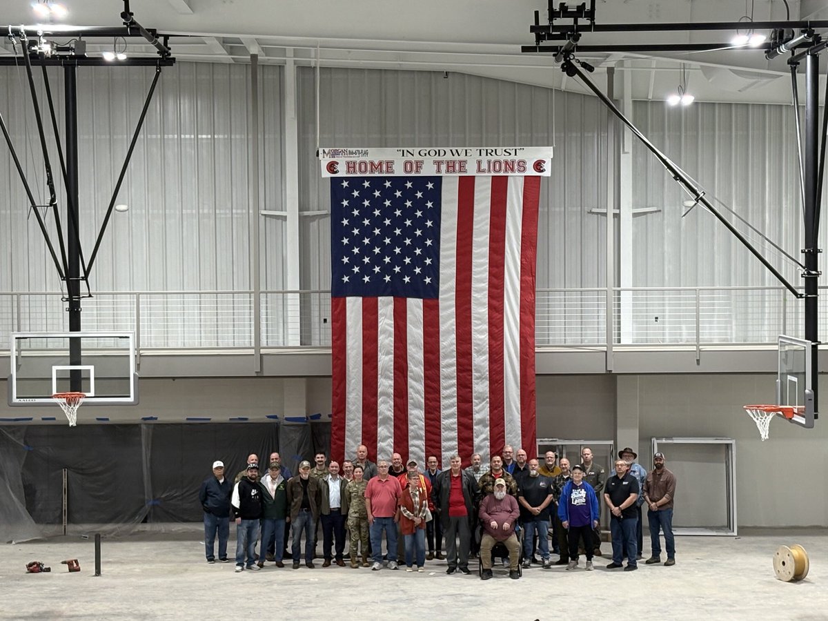 Following Veteran’s Day Chapel we took the veterans to the new facility for a tour and lowered the flag. So thankful for their service and sacrifice.