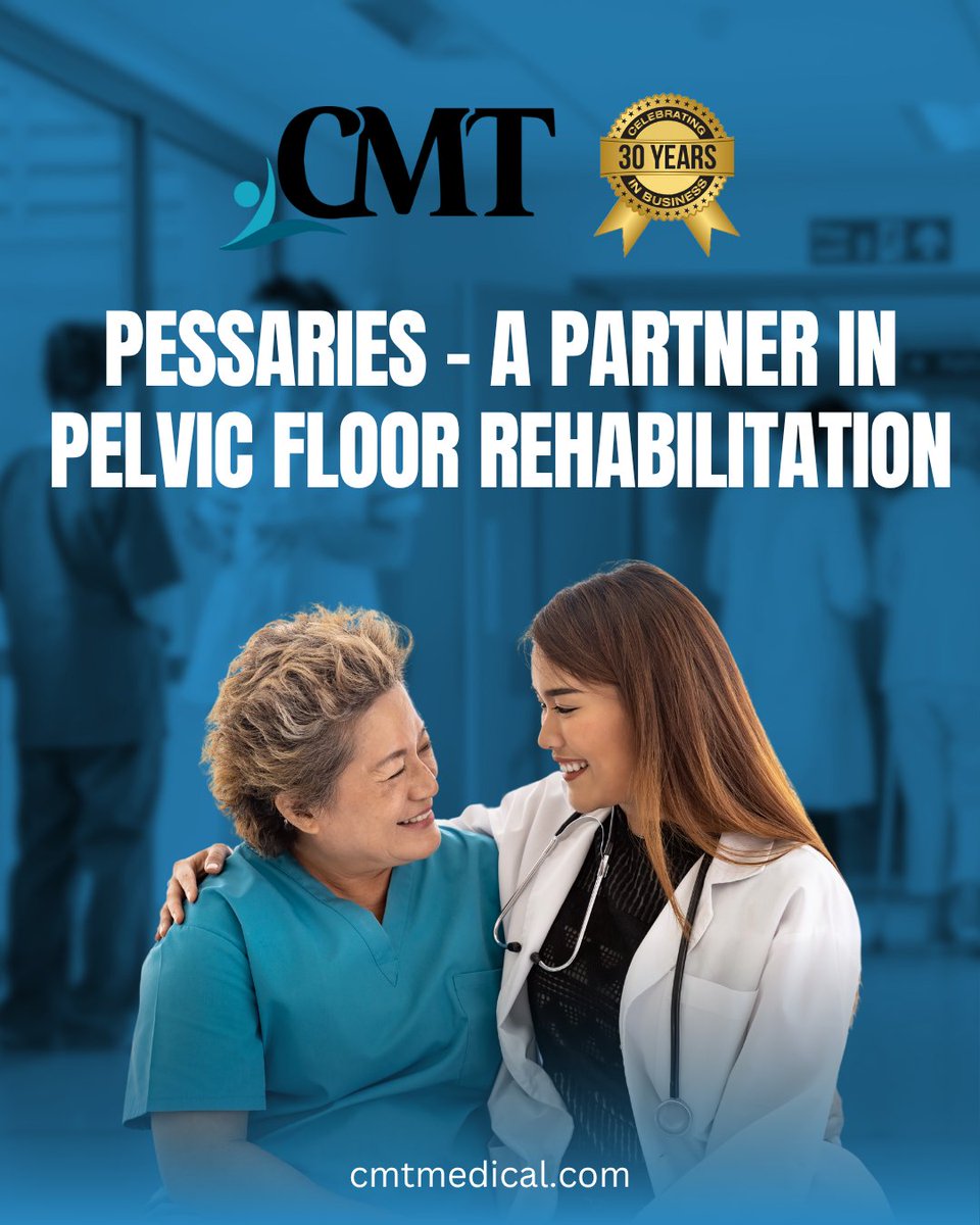 CurrentMedTech's tweet image. A properly fitted pessary is not merely a passive prop; it is one of the most powerful catalysts for effective pelvic floor rehabilitation.
cmtmedical.com/pessaries-a-pa…
#PelvicFloorHealth #physicaltherapist #PT #PTeducation
#physicaltherapy #OT #womenswellness #pessary #pessaries