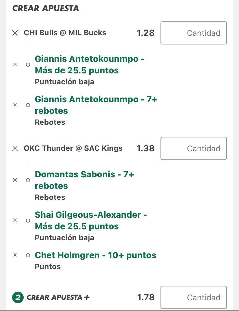 Betlab365's tweet photo. STAKE 1,5 para esta combinada💎
Como nos gustan las noches de NBA😏
➡️ https://t.co/ACHgF18NOU https://t.co/Y8u9wyOo6Z