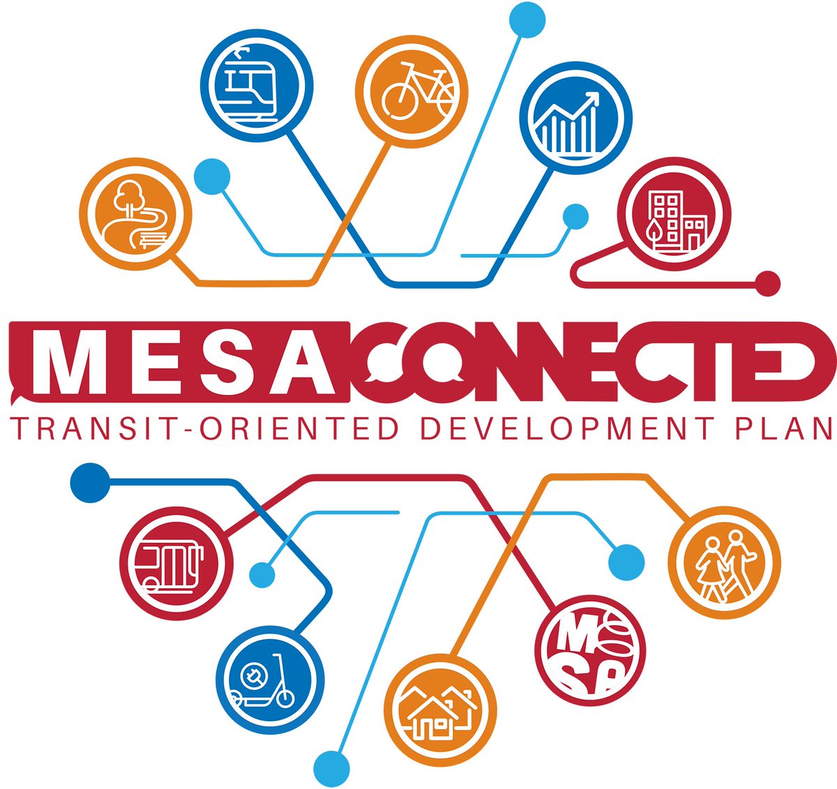 CITYOFMESA's tweet image. Our MesaCONNECTED Transit-Oriented Development Plan is shaping the future of our West Mesa transit corridors. Review the plan, share your feedback and learn more at my.mesaaz.gov/4ot3yKl