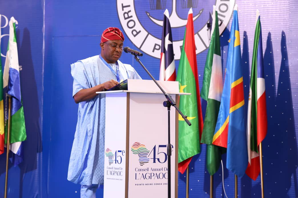 nigerianports's tweet image. Dr. Dantsoho Charges for Unity of Members at the Closing Session of the 45th PMAWCA Council Meeting:

Dr. Abubakar Dantsoho, President of the Port Management Association of West &amp;amp; Central Africa (PMAWCA) and Managing Director of the Nigerian Ports Authority (NPA), represented by…