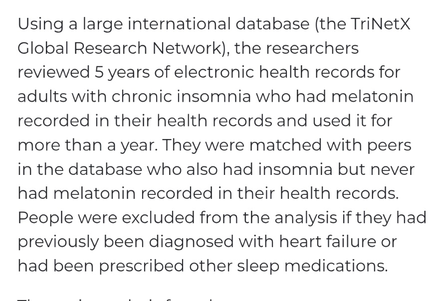 The data for this study was provided by the Merck funded TrinetX organisation, whose data you are not allowed to verify but always works in pharma's interest - #Surgisphere on steroids.

Consider it junk until proven otherwise.

<a href="/DrJBhattacharya/">Jay Bhattacharya</a> this needs to stop.