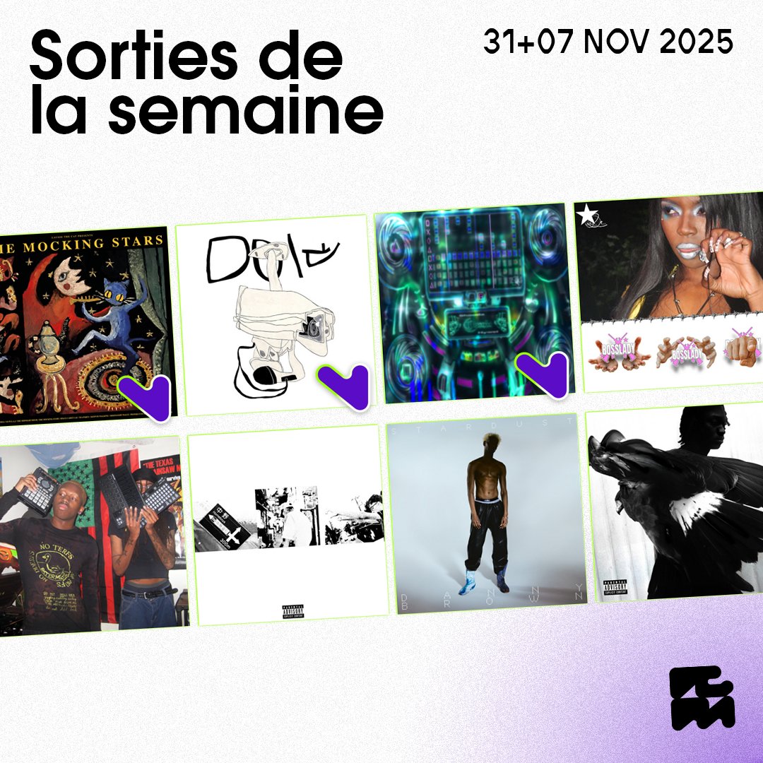 Sorties de la semaine - 31 octobre et 7 novembre

BOUH ! Eh non ce n'est plus Halloween 🤣 Acouphène revient avec les sorties de la semaine, une sortie ou un sort ! 🎃 Bonne écoute...