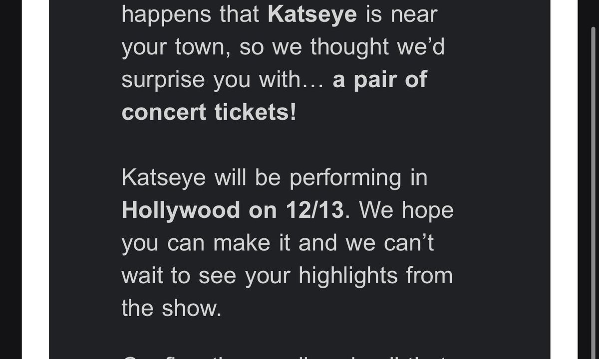 yall why’d livenation decide to surprise me with katseye tickets omgg