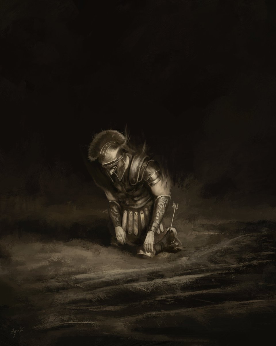 Thetis's Lament
~

"Don’t give me consolation about death, glorious Odysseus. I’d rather be above earth and labor for someone else, a man with no land of his own and little livelihood, than be king over all the lifeless dead" - Achilles