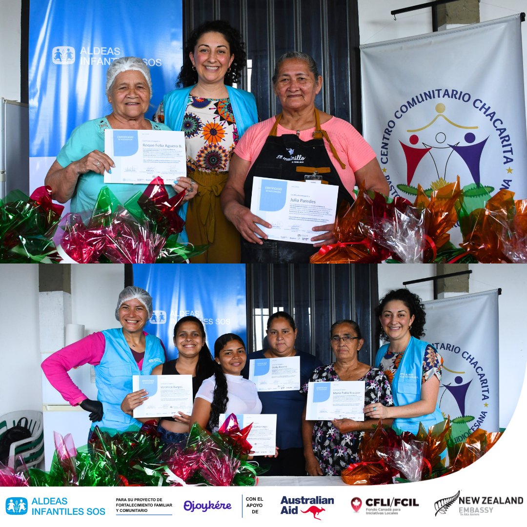 👉 ¡Vivimos una jornada muy especial en el @centrocomunitariocha con el cierre del ciclo de talleres de Emprendedurismo y Gastronomía! 👩‍🍳🤩