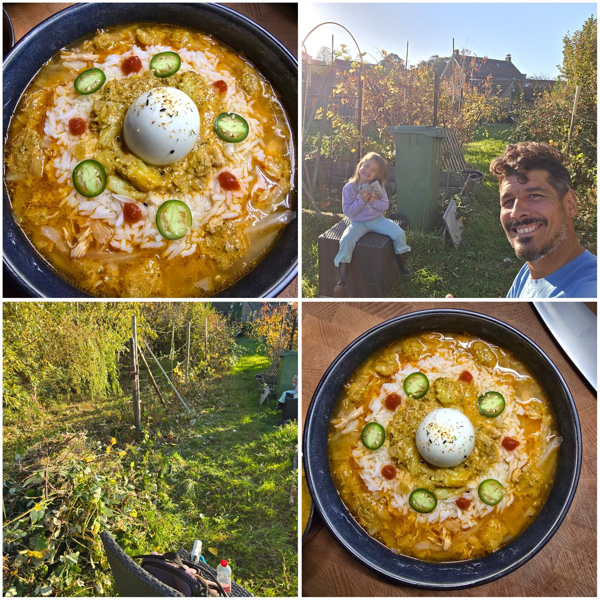 happycheftv's tweet image. Did a bunch of gardening today with little Jaya 💪🏽🥰And for diner a flavortown Korean cabbage soup. Thanks for the love and back live 2moro again famo ❤️ #Grateful #Happy #Chef