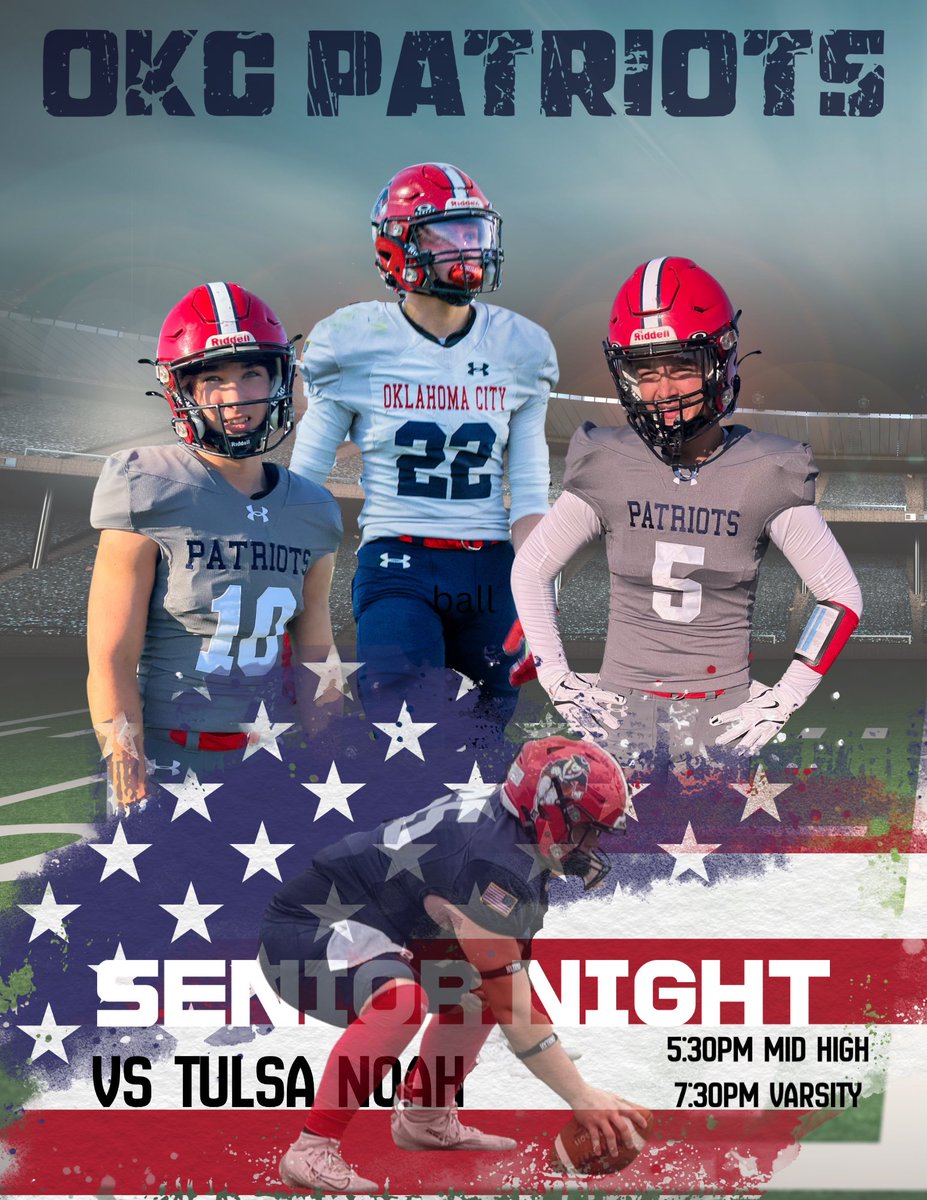 OKC Patriots Home School Football tweet media
