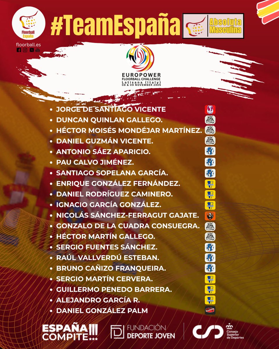 AEUF FLOORBALL ESPAÑA tweet media