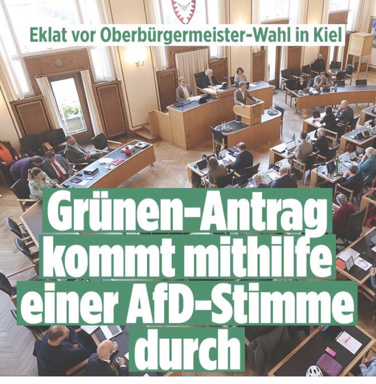 Man stelle sich mal vor, die #CDU hätte mit der #AfD gestimmt. 
Was hier los wäre! Die ganze Kavallerie der #Gruenen und #SPD mit Unterstützung des #OERR und des Robert Habeck ich habe Dich lieb Journalismus der Amanns und Restles,  hätten noch heute Abend den Rücktritt von