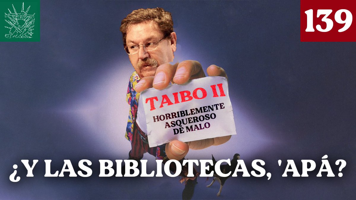 En medio de los recortes al presupuesto de cultura y educación, ¿sirven de algo las iniciativas de Paco Ignacio Taibo 2? 
Una conversación con <a href="/agorathauma/">Ale QH 👩🏻‍💻🧨💅🏻🤘🏻</a> en #HonoresALaBandera