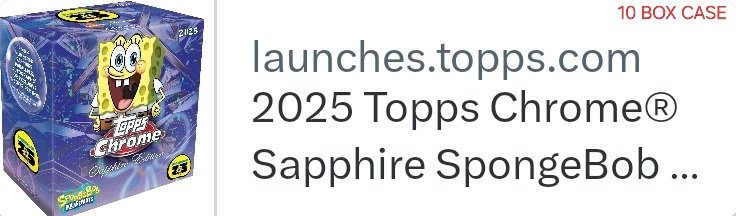 Product drop 👇 #TOPPS #AD

$3199.99 : bit.ly/4hPevmW