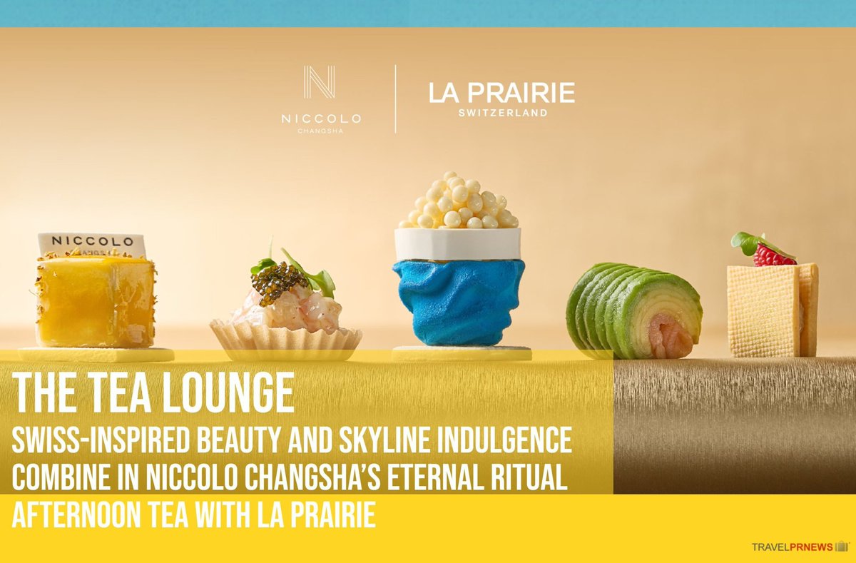 travelprnewscom's tweet image. Swiss-Inspired Beauty and Skyline Indulgence Combine in Niccolo Changsha’s Eternal Ritual Afternoon Tea with La Prairie travelprnews.com/swiss-inspired… #NiccoloChangsha #AfternoonTea #LaPrairie