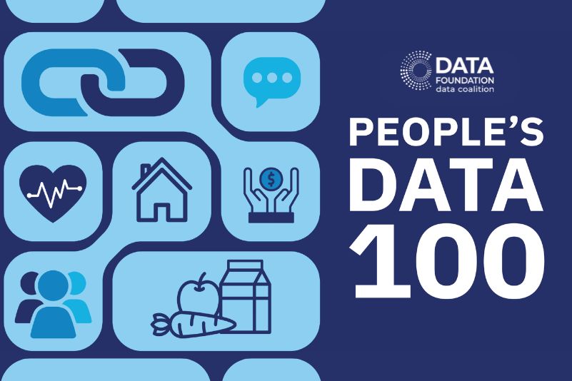 data_foundation's tweet image. 📣 Which national datasets deliver the greatest value to the American people? We want your input. Our new People&apos;s Data 100 initiative combines broad community input with expert evaluation to answer this question systematically. Here&apos;s how it works 🧵