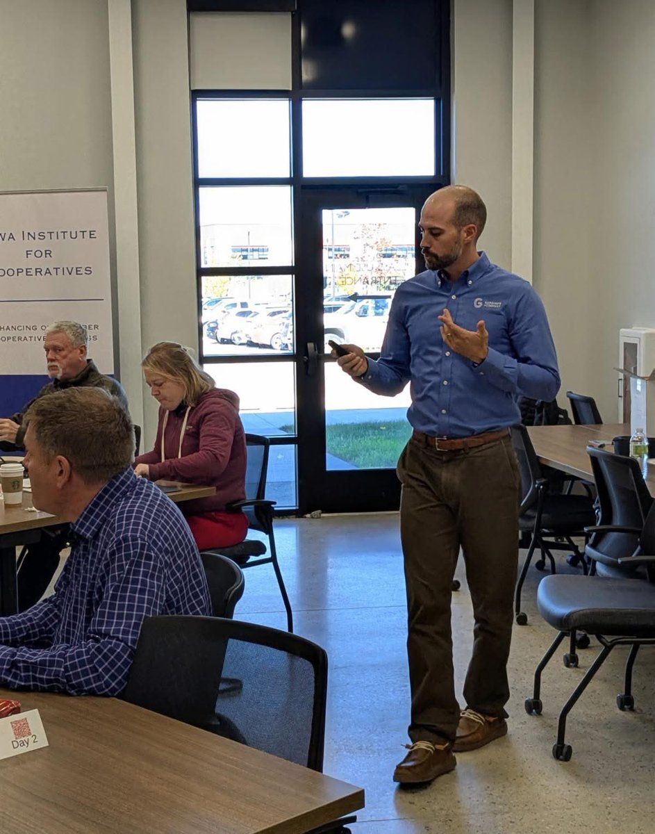 Tax partner, Robert Bell, got the opportunity to teach a session on tax at the Iowa Institute for Cooperatives HR Conference. Always a great experience when our staff can step away from their normal day-to-day to spread some knowledge and network with peers in our industry!