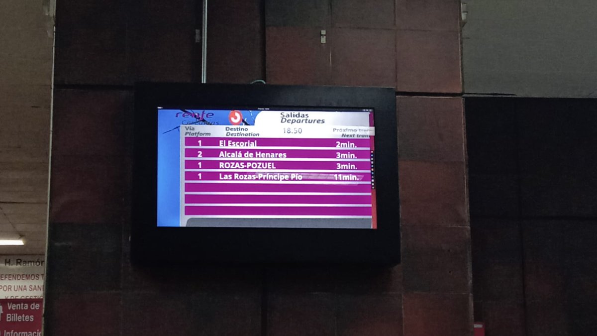 Cercanías Madrid tweet media