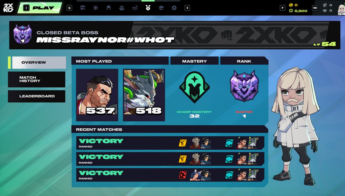 SirRaynor's tweet image. saw several person using autocombo in this rank. weird
#2XKO