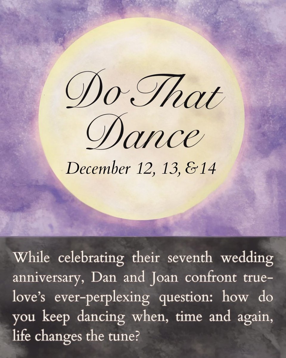 The second of the two shows in our NWTW Founder's Showcase is "Do That Dance,"  from the team of Wayne Harrel (book &amp; lyrics) and Craig Bidondo (music &amp; music direction), directed by Judy Straalsund. Get your tickets now at nwtw.tix.page/e/founders-sho…