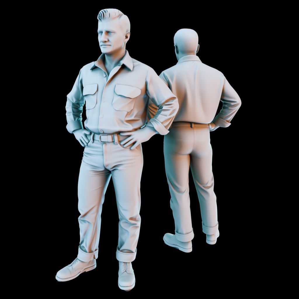 BKGcode_Models's tweet image. Find civilian models for 3D printing:
cults3d.com/en/users/BKGco…
#scale #diorama #miniature #train @cults3d 

Perfect for 3D printing, painting, and adding character to your model railways or dioramas.

Ideal for collectors and model makers who appreciate everyday stories.