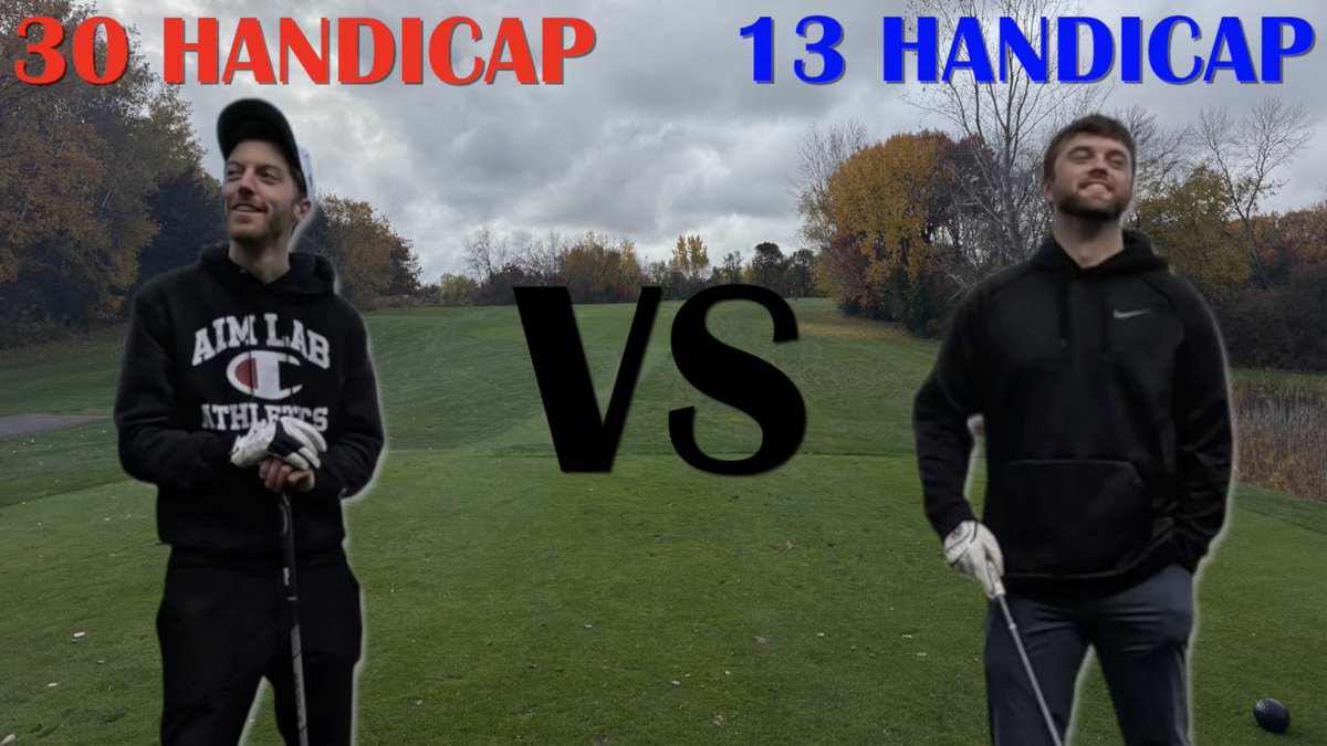 Can a 30 HANDICAP REALLY Beat a 13 HANDICAP in 9 Holes?
youtu.be/L5gC4kbjKac
