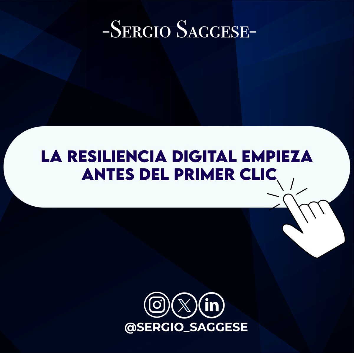 Saggeses's tweet photo. Porque en el mundo digital, la preparación es poder.

#Ciberseguridad #ResilienciaCorporativa #SeguridadDigital #TransformaciónDigital #GestiónDeRiesgos #InnovaciónSegura #CulturaDigital #LiderazgoTecnológico #CiberResiliencia #EstrategiaEmpresarial https://t.co/QqqNZFgJ92