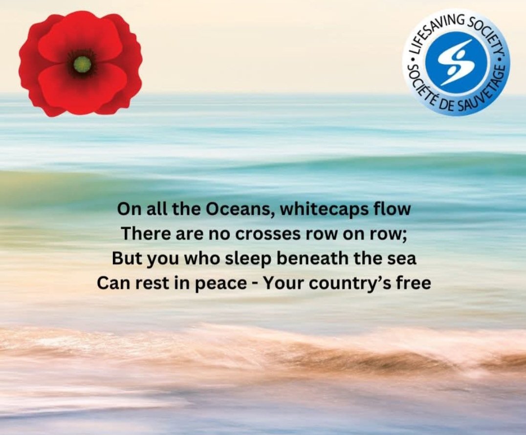Lifesaving Society Manitoba will be closed on Tuesday, November 11th, to mark Remembrance Day. Our office will reopen on Wednesday, November 12th.