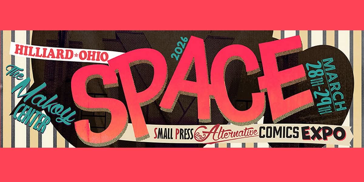 SPACE_CON's tweet image. Exhibitor Registration is now open for SPACE 2026. SPACE 2026 will be March 28 &amp;amp; 29, 2026 at our new venue the Makoy in Hilliard (West side of town). The Makoy 5462 Center St. Hilliard OH 43026.
Go to backporchcomics.com/space to sign up!