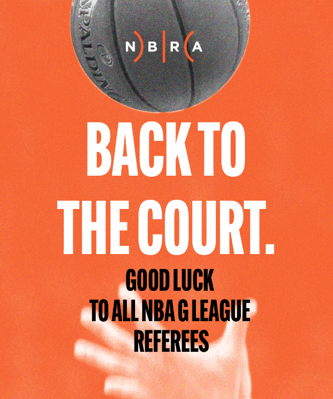 🏀 Good luck to all <a href="/nbagleague/">NBA G League</a> Referees starting the ‘25-’26 season tonight!