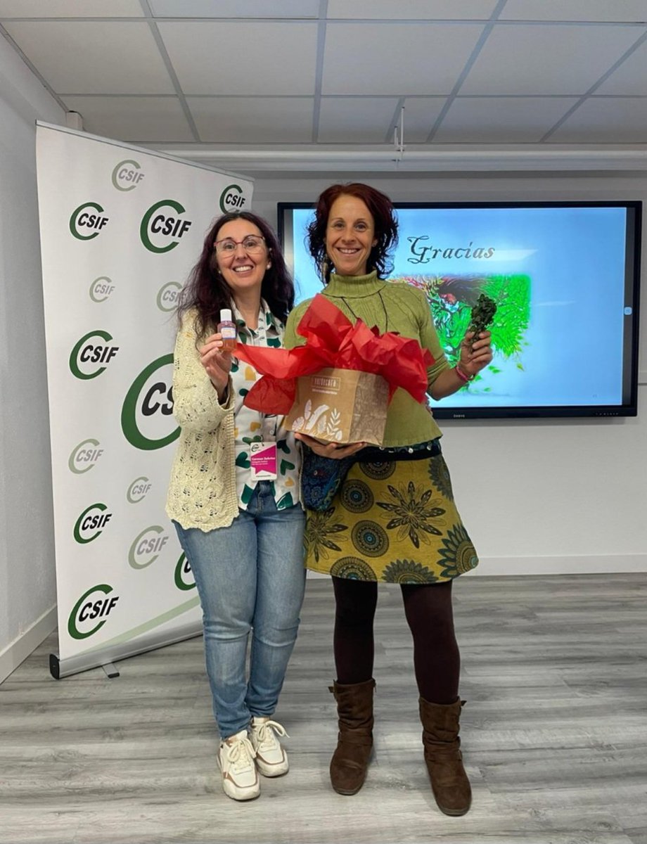 CSIFEMERGENCIAS's tweet image. ¡Éxito en nuestra Sesión Formativa de Autocuidado y Salud para el profesorado! 🧘‍♀️🌿
​Aprendimos a usar plantas medicinales para el cuidado del sistema nervioso.
@fjcam8

​ ¡Por nuestro #BienestarDocente! ✨ #FormacionDocente #SaludMental #Autocuidado 
👇🏻
csif.es/es/articulo/co…