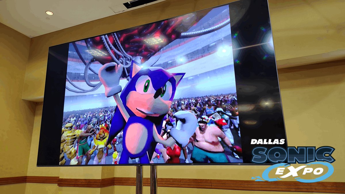 SVAProject's tweet image. Welcome to @SonicExpo!
Join us in the game hall during idle hours to watch Sonic trailers, commercials and more! Presented to you by @SVAProject.

#SonicVideoArchive #SonicEXPO